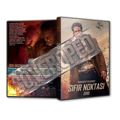 Sıfır Noktası - Zero - 2024 Türkçe Dvd Cover Tasarımı